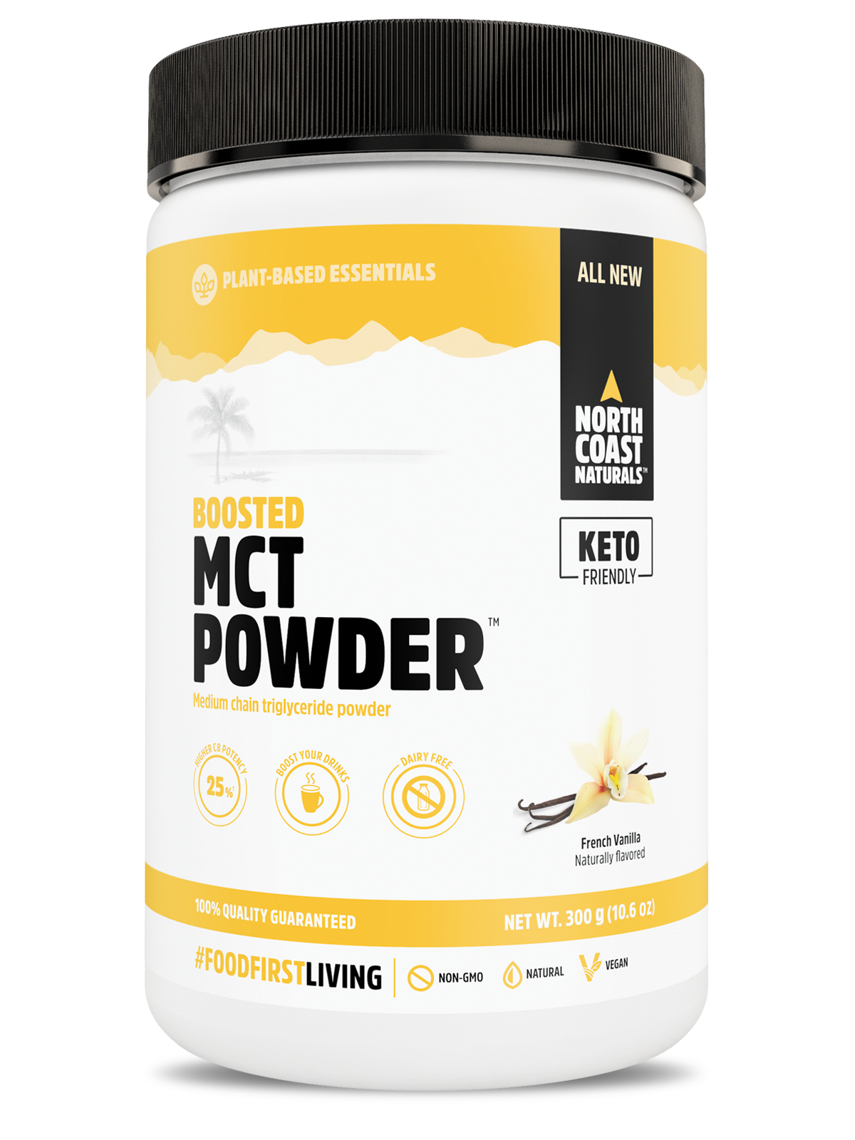 Boosted MCT Powder - 300g - French Vanilla