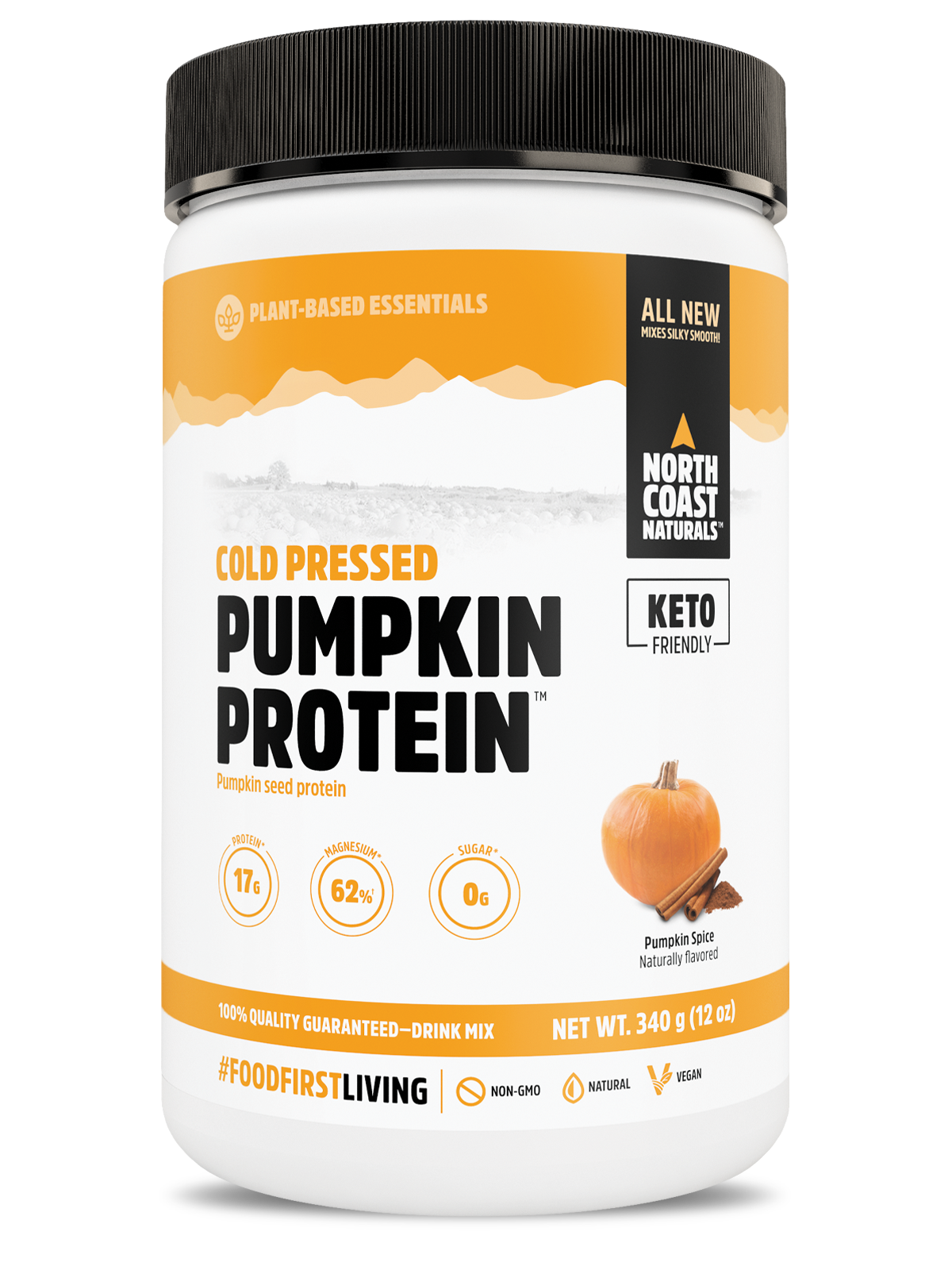 Cold Pressed Pumpkin Protein - 340g - Pumpkin Spice