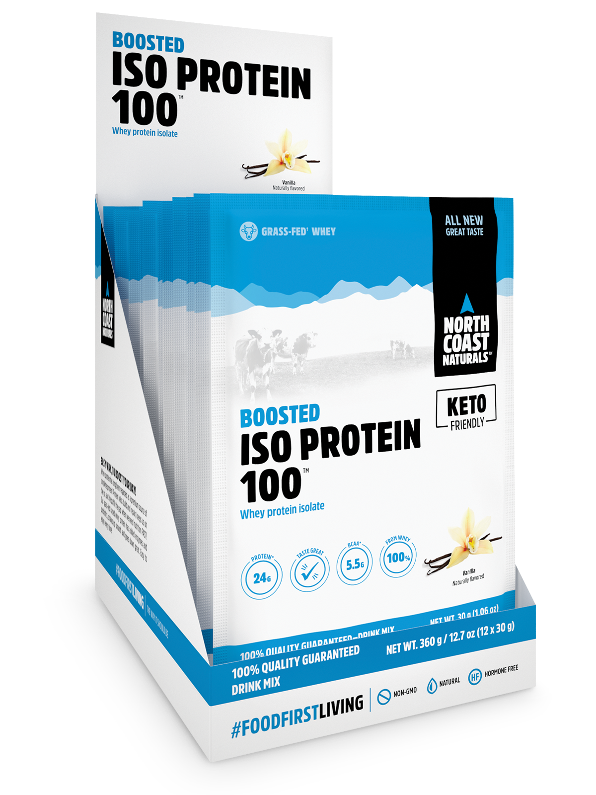 Iso Protein 100 - 12 x 31g - Vanilla