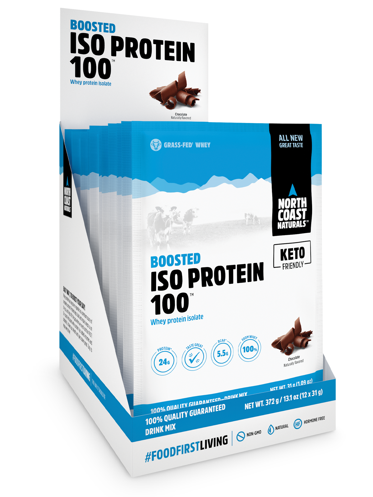 Iso Protein 100 - 12 x 31g - Chocolate