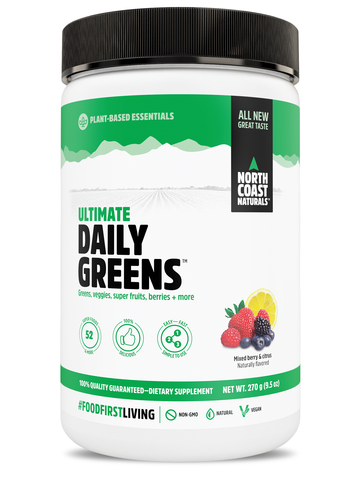 Ultimate Daily Greens - 270g - Mixed Berry & Citrus