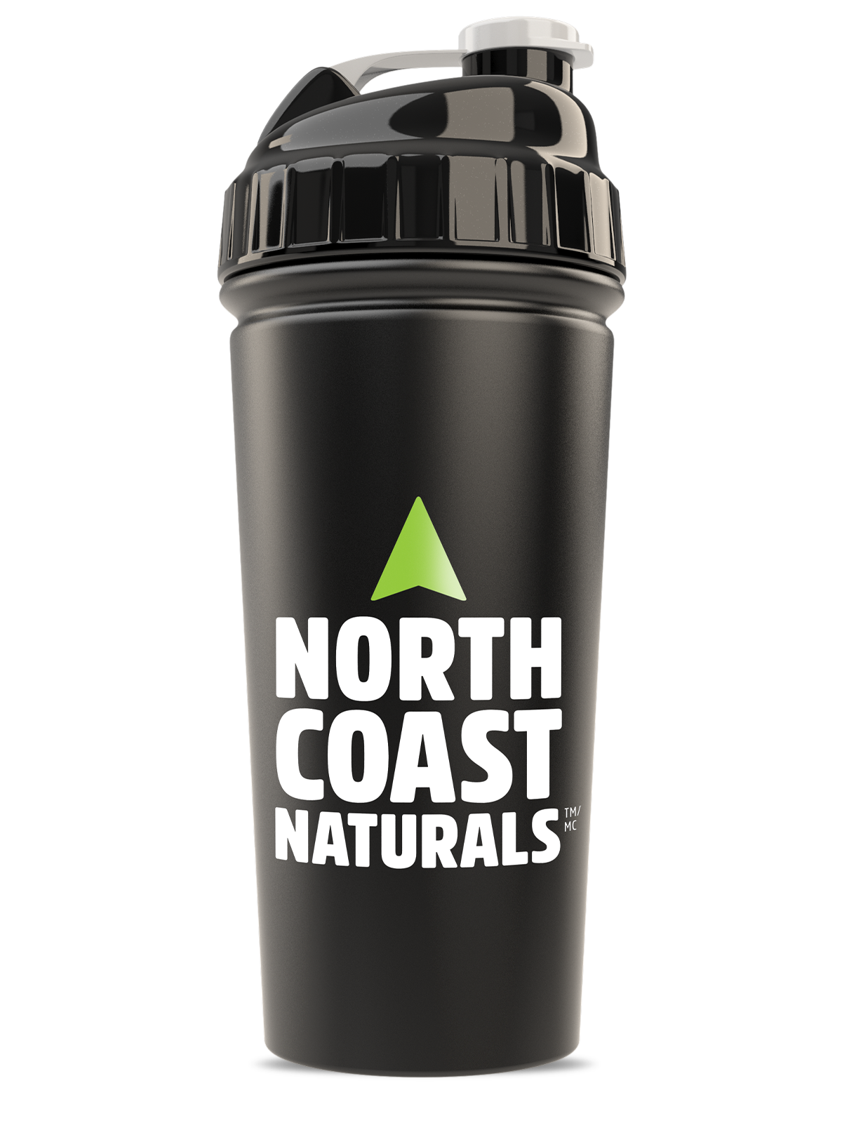NCN Logo Black Matte Stainless Steel Shaker